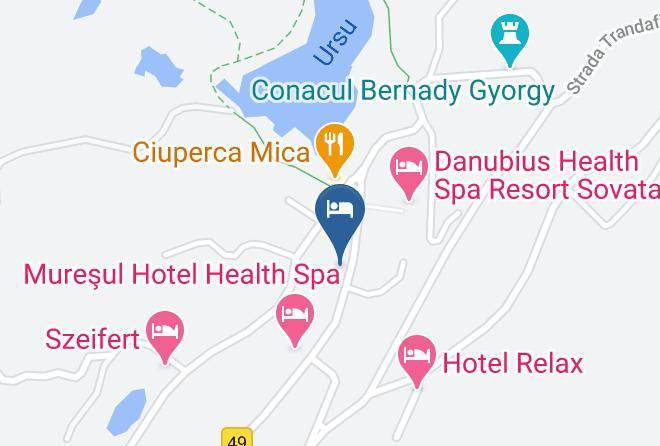 Sovata - Vila Sara Maps