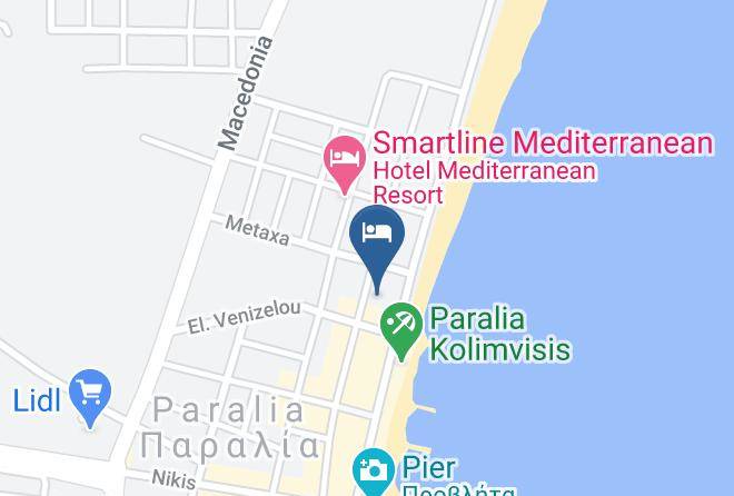 Pieria - Vila Savvidis Maps