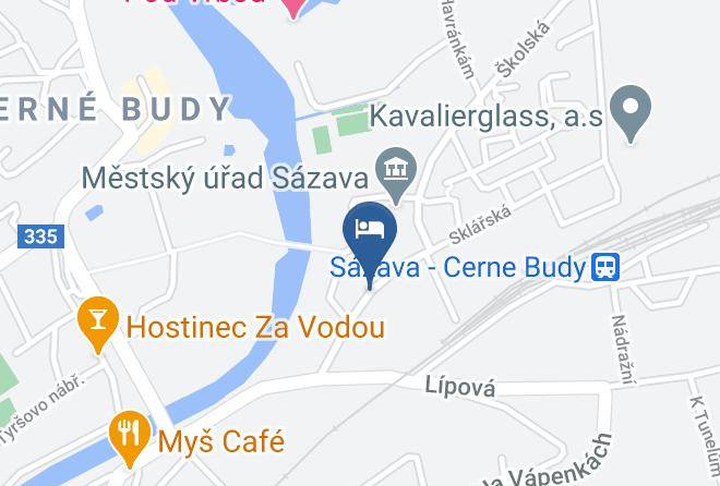Benesov - Vila Sazava Maps