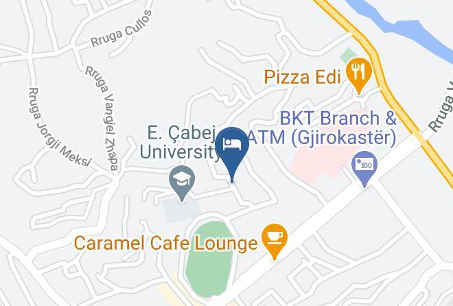 Gjirokaster - Vila Sharm Maps