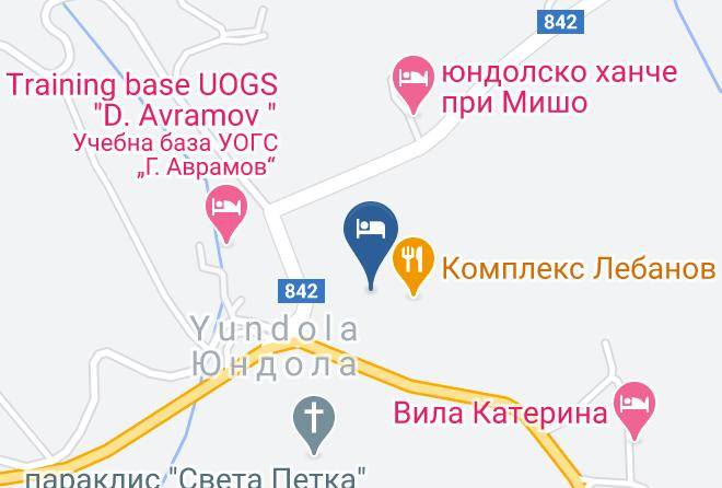 Vila Shulev Map - Pazardzhik - Velingrad