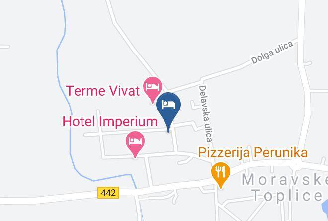 Moravske Toplice - Vila Siftar Maps