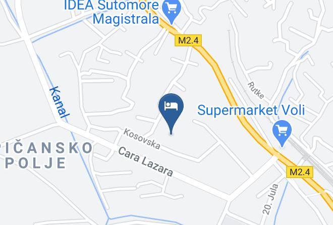 Bar - Vila Smilja Maps