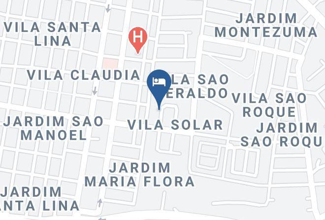 Limeira - Vila Solar Hotel Maps