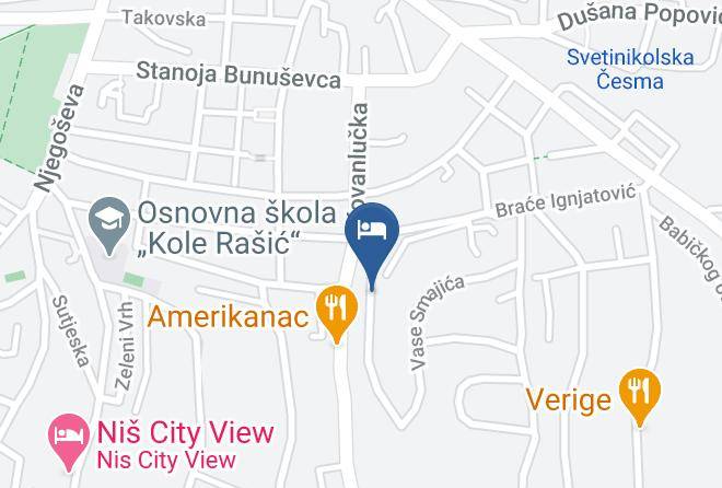 Nisava District - Vila Srbija Maps