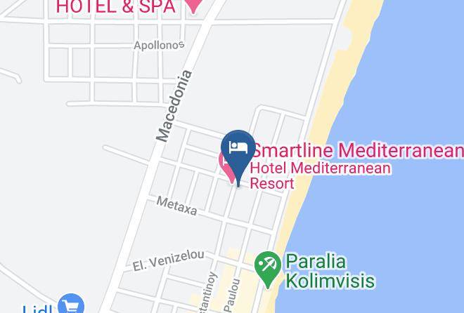 Pieria - Vila Stavros Maps