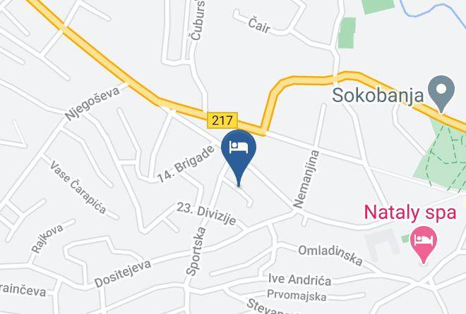 Zajecar District - Vila Stefanovic Maps