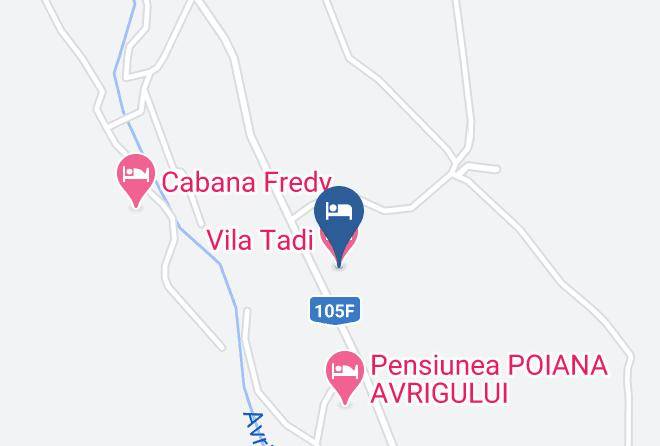 Avrig - Vila Tadi Maps