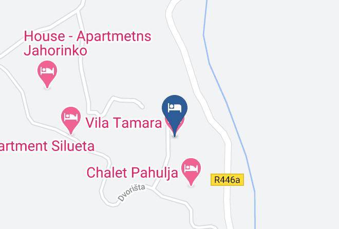 Sarajevo Romanija - Vila Tamara Maps