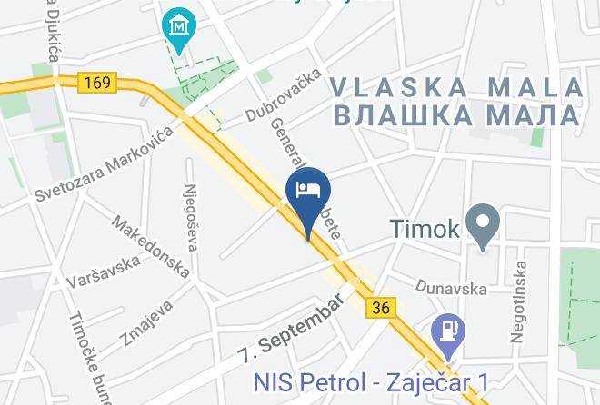 Zajecar District - Vila Tamaris Zajecar Maps