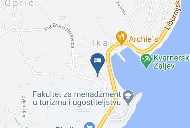 Opatija - Vila Tarla Maps