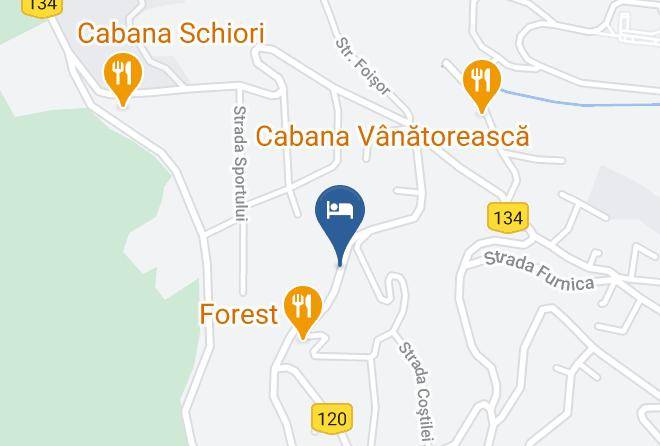 Sinaia - Vila Terase Maps
