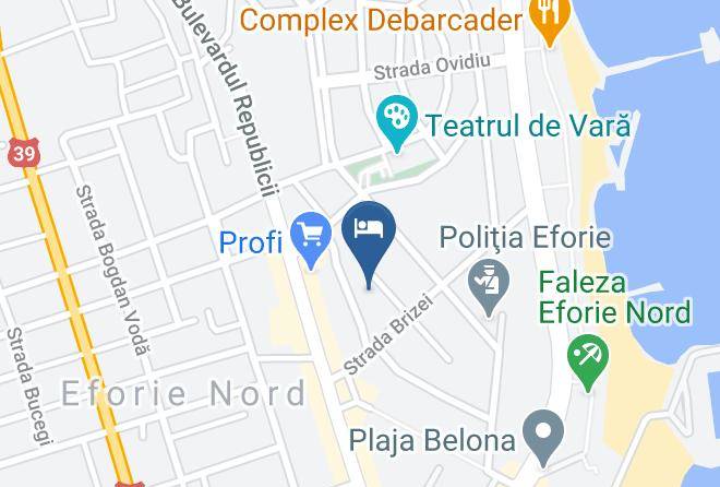 Eforie - Vila Timona Maps