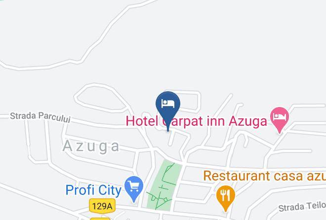 Azuga - Vila Titanic Residence Spa Maps