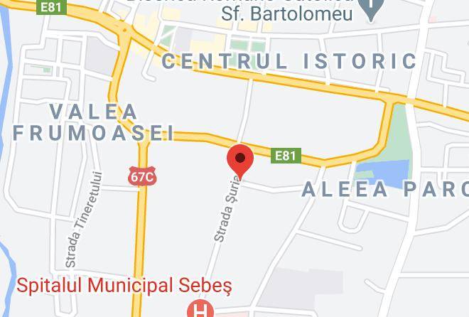Sebes - Vila Tivoli Maps
