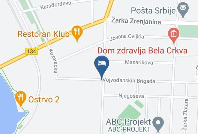Juzno Banatski - Vila Todorovic Maps