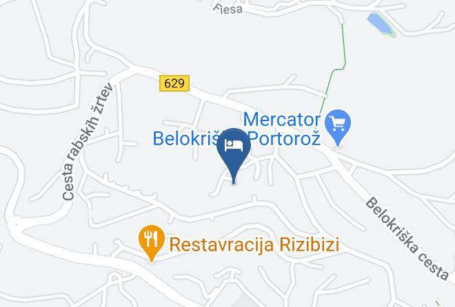 Piran - Vila Toni Maps