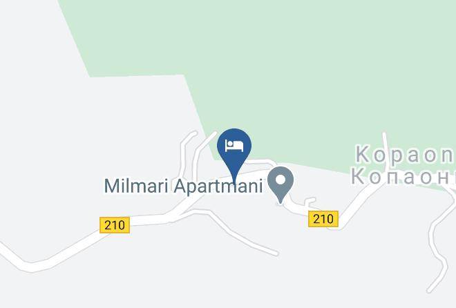 Vila Trag Kopaonik Map