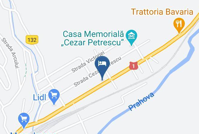 Busteni - Vila Trei Frati Maps