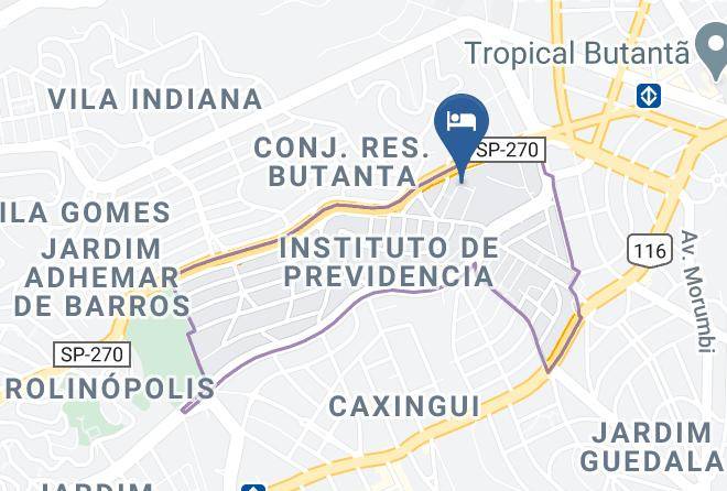 Sao Paulo Butanta - Vila Usp Maps