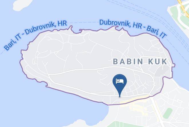 Dubrovnik - Vila Vala Maps
