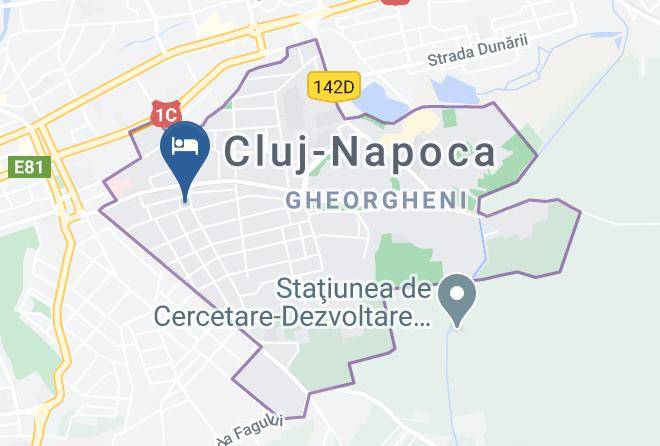 Cluj Napoca - Vila Vanda Maps