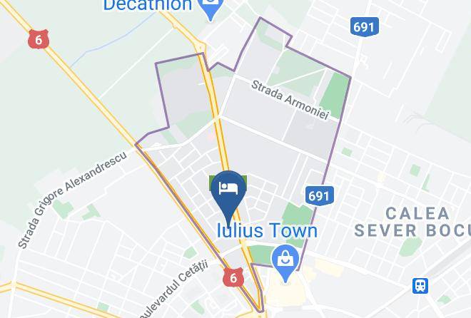 Timisoara - Vila Veneto Maps