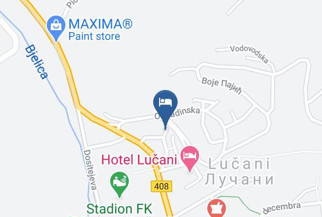Moravicki Okrug - Vila Vera Maps