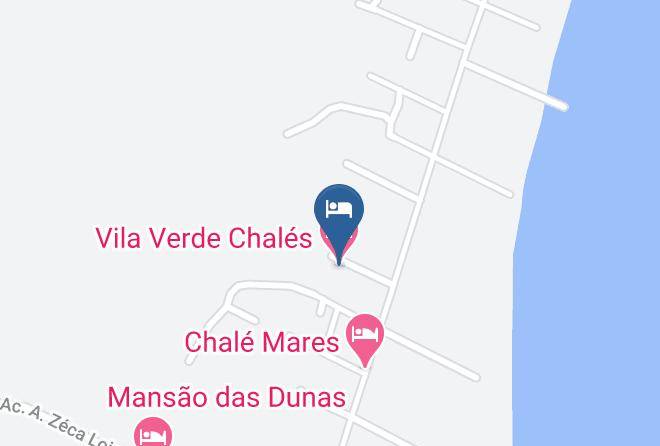 Vila Verde Chales Map