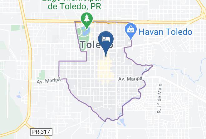 Vila Verde Hotel Map