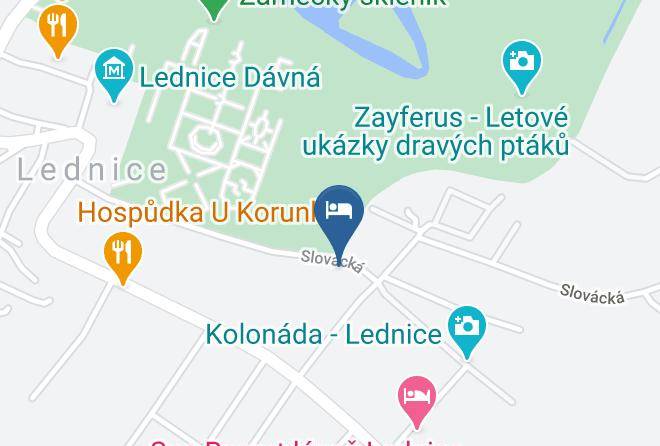 Breclav - Vila Veronika Maps