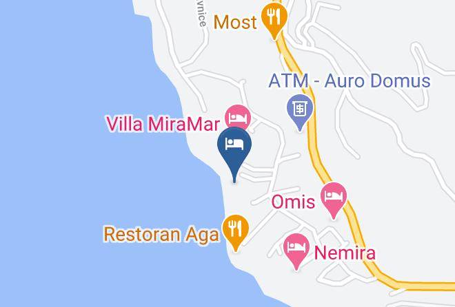 Omis - Vila Veronika Maps