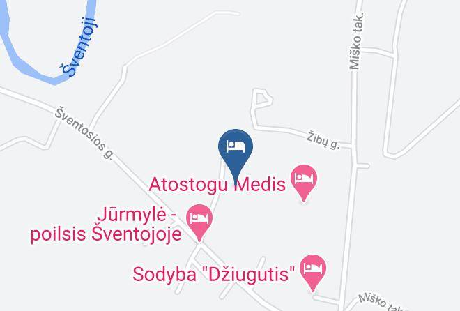 Palanga - Vila Vetrune Maps