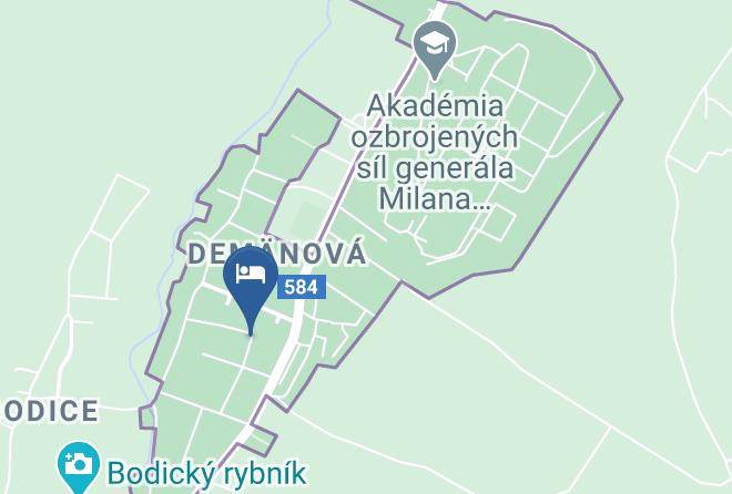 Liptovsky Mikulas - Vila Viktoria Maps