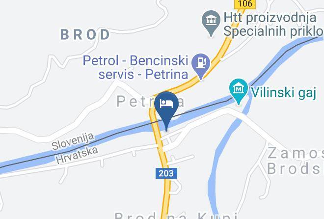 Delnice - Vila Viktorija Maps