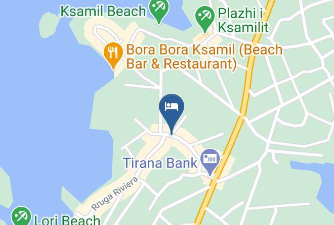 Saranda - Vila Vista Mare Maps