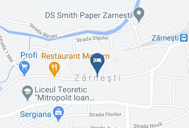 Zarnesti - Vila Vladu Zarneti Maps