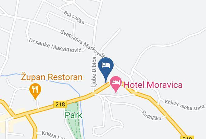 Zajecar District - Vila Vlasta Maps