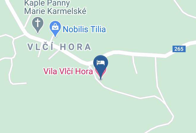 Decin - Vila Vlci Hora Maps