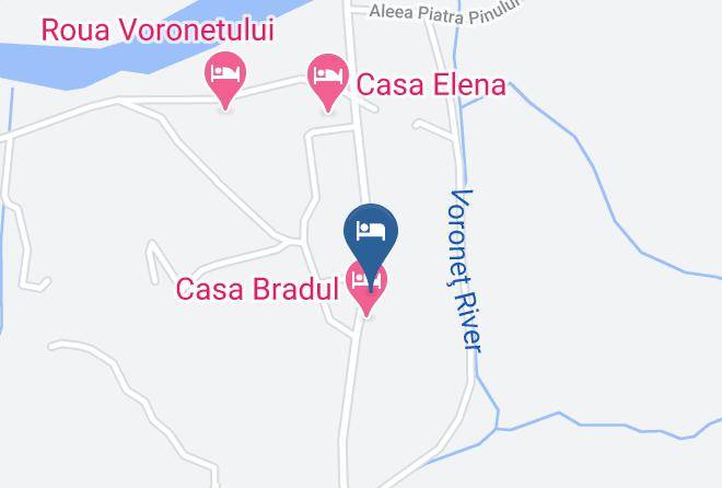 Gura Humorului - Vila Voro Mond Maps