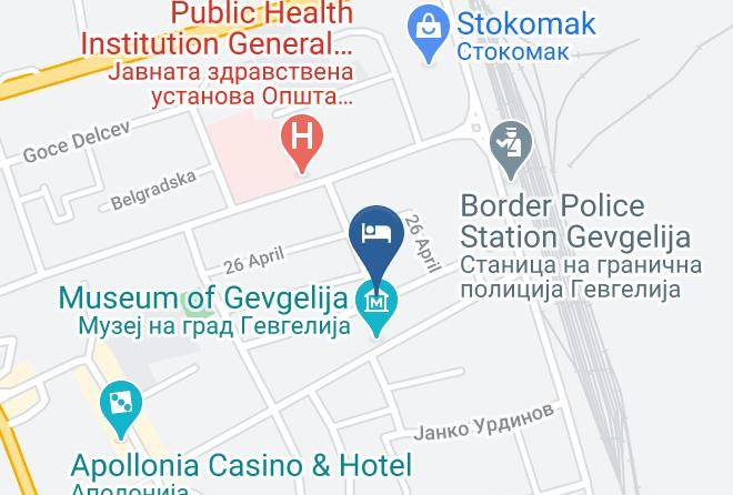 Gevgelija - Vila Zara Maps