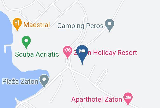 Nin - Vila Zatona Maps