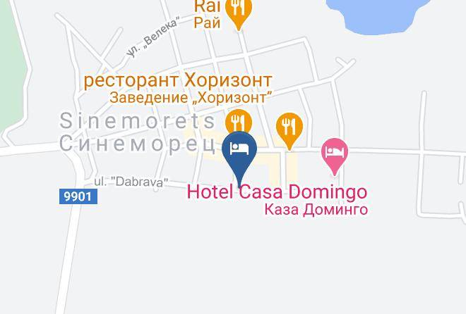 Tsarevo - Vila Zelenika Maps