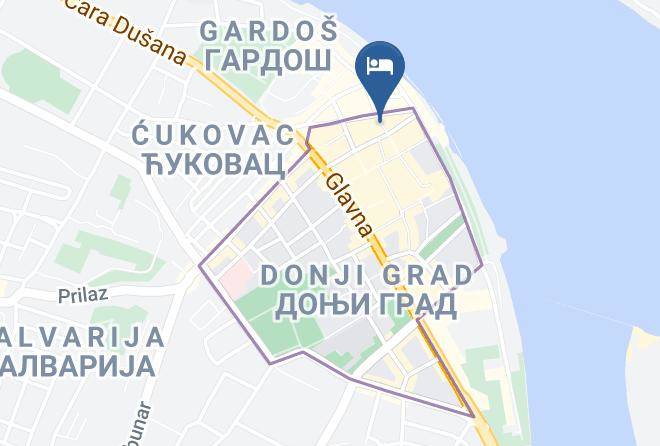 Belgrade City - Vila Zemun Maps