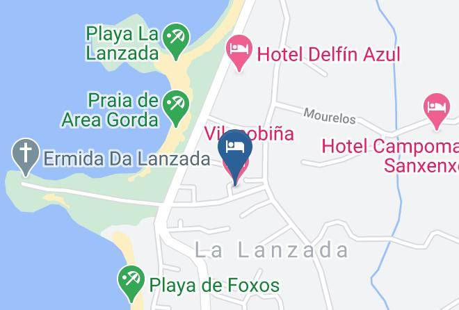 Pontevedra - Vilacobina Hotel Maps