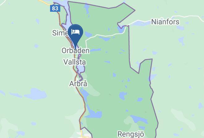 Bollnas - Vilan Boende & Restaurang Maps