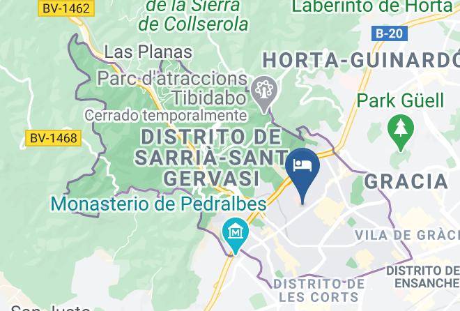 Barcelona - Vilana Hotel Maps