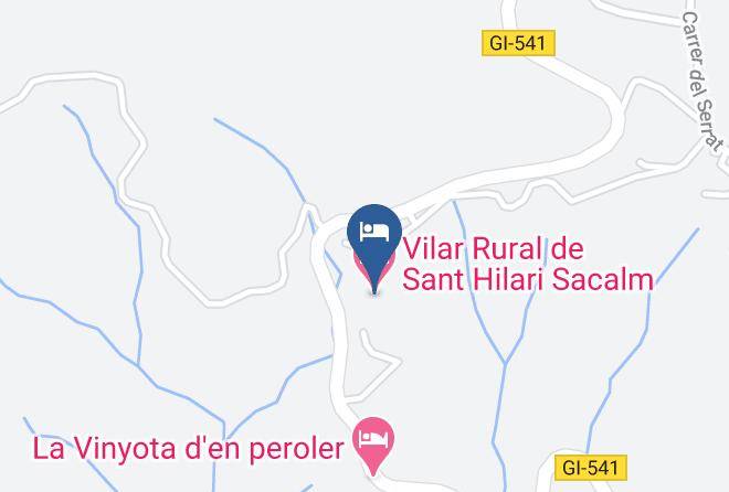 Girona - Vilar Rural De Sant Hilari Sacalm Maps