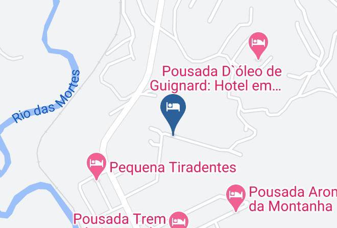 Tiradentes - Vilarejo Sao Jose Maps