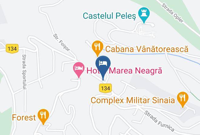 Sinaia - Vile Lucia Maps